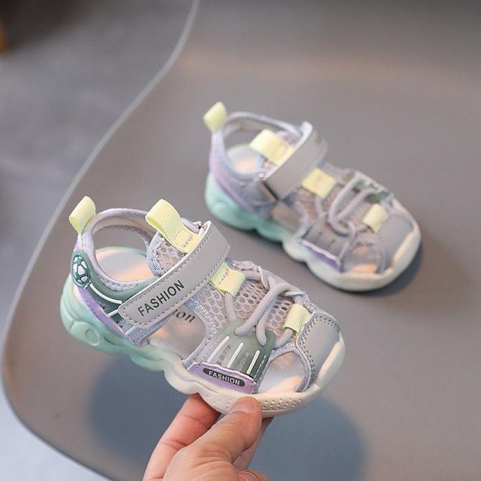 sale (LOLI-JKT) SP- BAL3 SEPATU SANDAL ANAK PEREKAT DEPAN UNTUK CEWEK COWOK SIZE 21-30