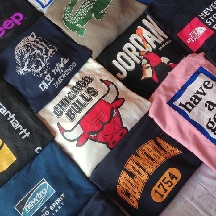 thrift termurah Hoodie Pria Katun