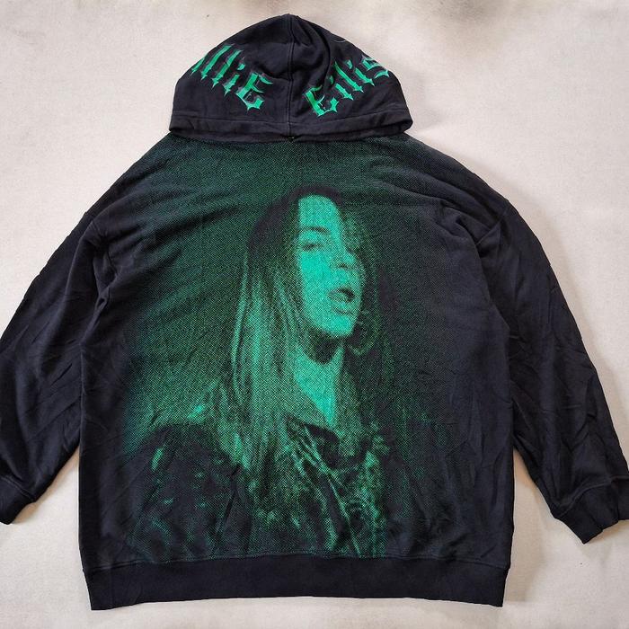 HOODIE BERSHKA X BILLIE EILISH ORIGINAL 100%