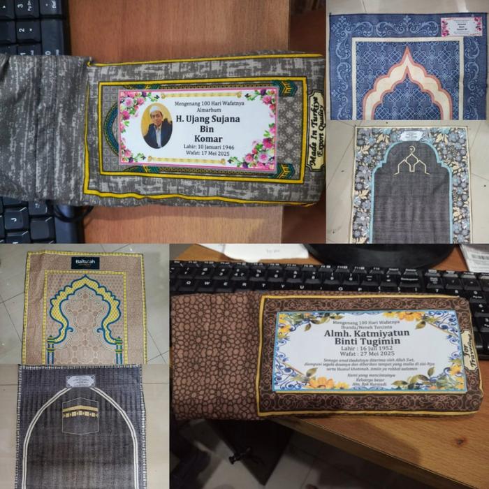 Sajadah Travel Made In Turkiye Free Kartu Ucapan Tasyakuran Khitanan / Gusaran / Tasyakuran Tahlil P