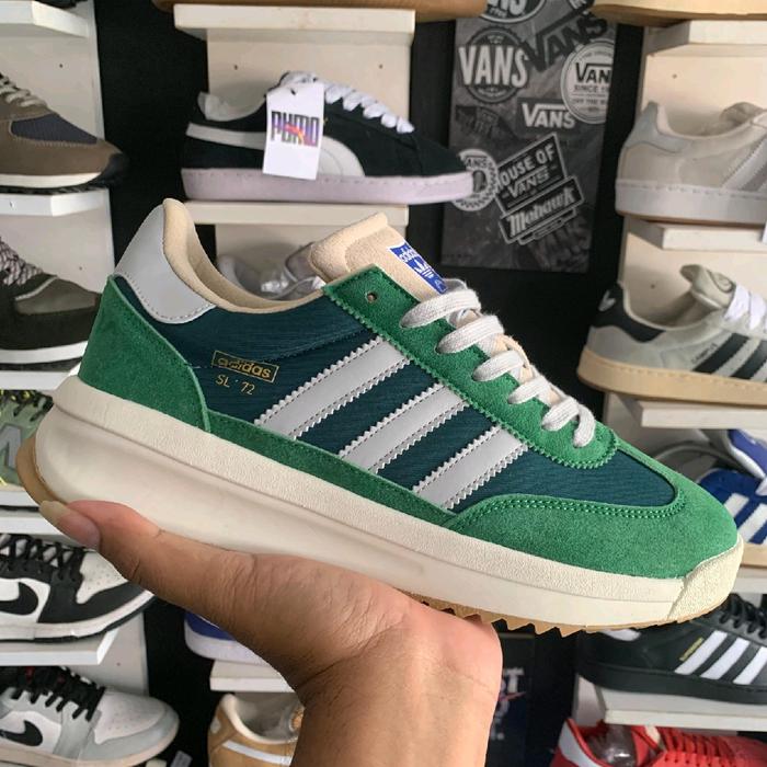 adidas SL72 hijau Casual impor murah