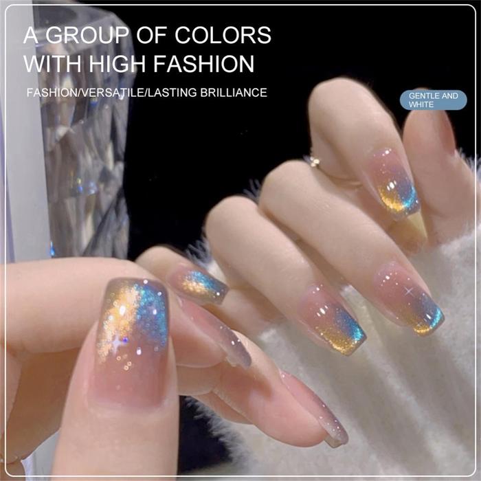Sdattor ANNIES Cat Eye Nail Gel Dream Dynamic Chipped Cat's Eye Nail