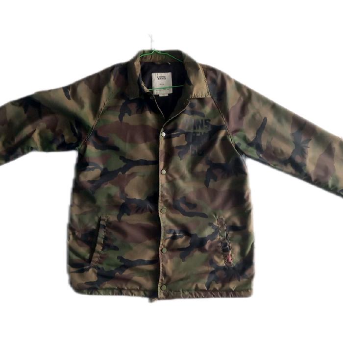 Vans Coach Jacket Camouflage