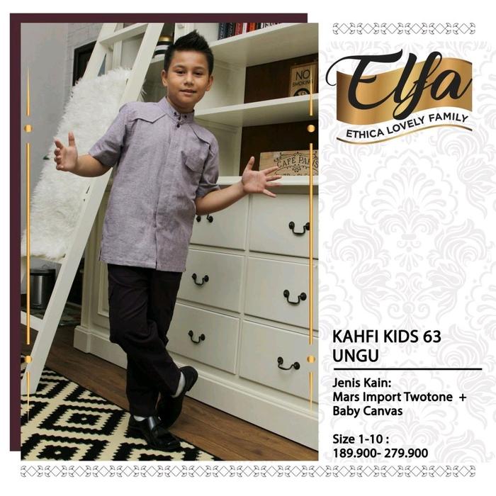 KOKO ANAK ETHICA KAHFI KIDS 63 UNGU