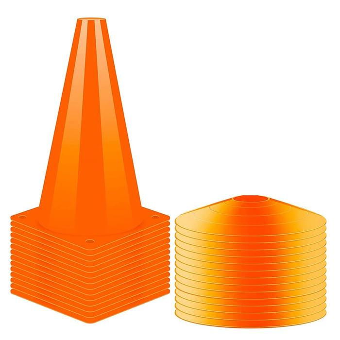28 Pack Sports Cones,Soccer Cones For Training,Disc Sports