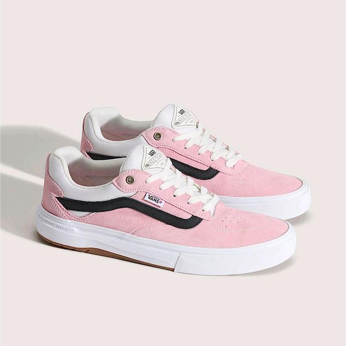 VANS SKATE KYLE WALKER WAFFLECUP PINK WHITE ORIGINAL RESMI