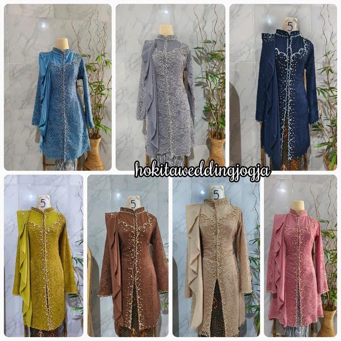 Kebaya Ibu Broklat Hijab Selendang-Kebaya Ibu Pengantin-Kebaya Ibu Hajat-Kebaya Ibu Pengantin