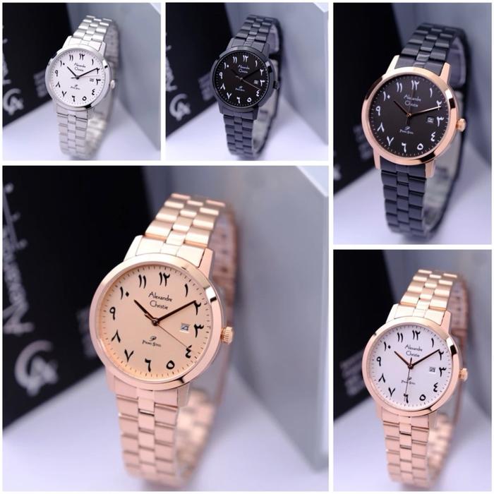 JAM TANGAN WANITA ALEXANDRE CHRISTIE AC ARAB