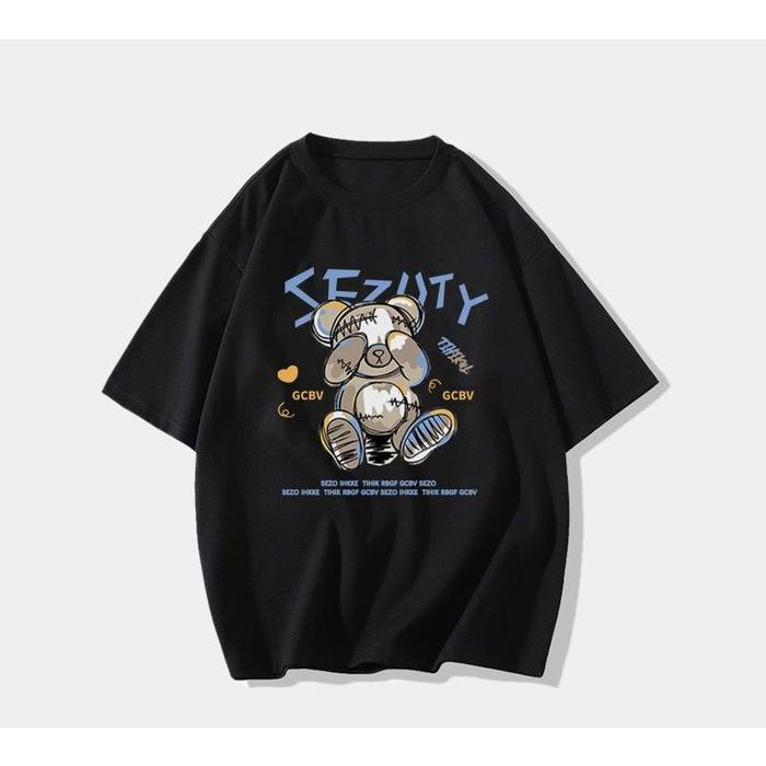 [LANGSUNG DARI PABRIK] SEZO PREMIUM LENGAN PENDEK OVERSIZE COTTON COMBED 24S Baju Kaos Atasan Wanita