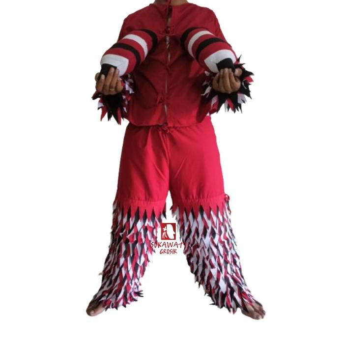 Kostum Celuluk Leak Bali Dewasa – Baju Leak Bali Custom untuk Event & Ogoh-Ogoh - Kostum Horror Trad