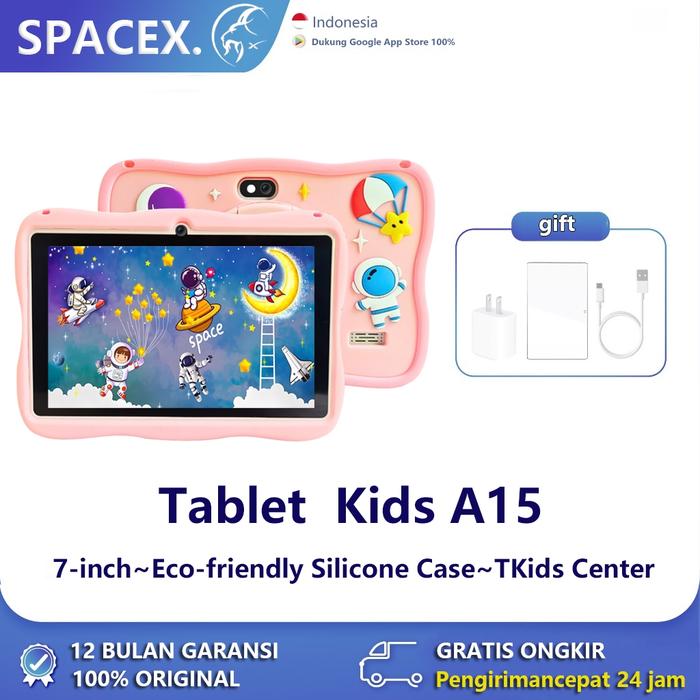 Spacextab Tablet Anak Baru 7 inch RAM8GB+ROM128GB Tab layar definisi tinggi komputer tablet belajar