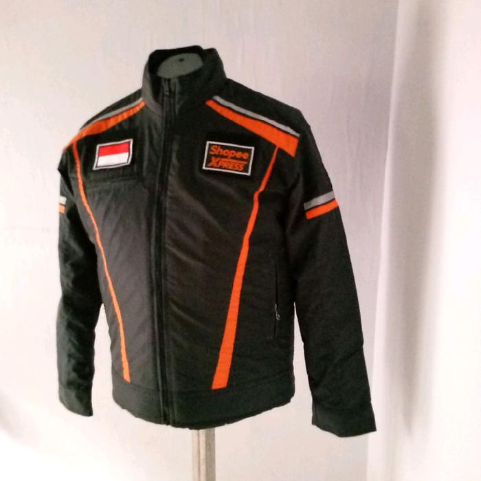 jaket ShopeeFood Sport tebal bahan berkualitas
