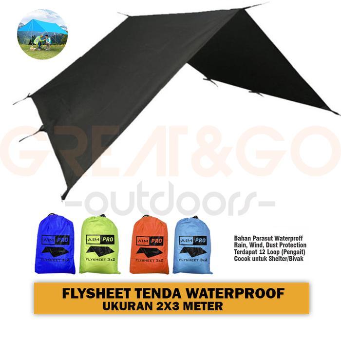 Eiger - FLYSHEET TENDA UKURAN 2X3 METER ULTRALIGHT