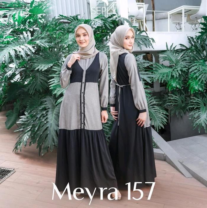 Gamis Seply meyra 157 Black