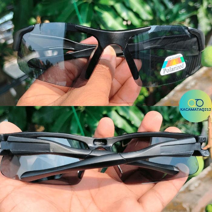 Kacamata Polarized/Kacamata Tembak Ikan/Kacamata Hitam Anti Sinar Uv 400 Pria Clubmaster Pasti Ori
