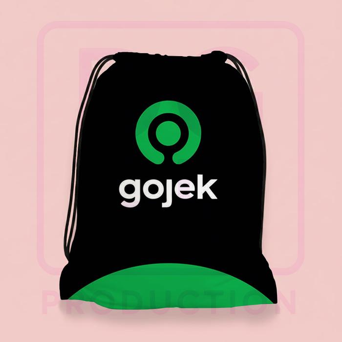 Tas Serut | Ransel | Drawstring Bag | Gymsack | Waterproof | Unisex | Driver | Ojek | Grab | Gojek |