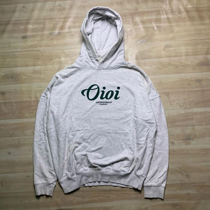 preloved pullover hoodie oioi size Large