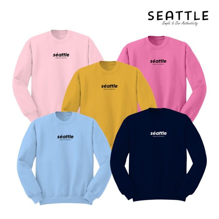 E✉IU SEATTLE SWEATER LOGO SEATTLE BASIC / SWEATER BASIC / SWEATER H✔A3