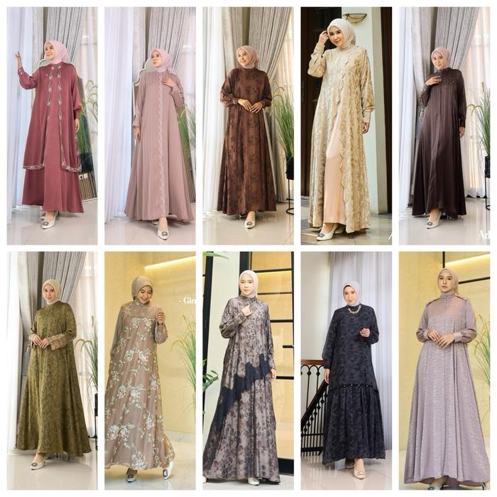 Koleksi Gamis Marevi Terbaru Original Termurah By Marevi