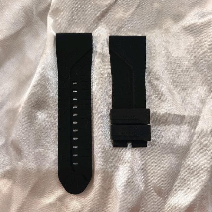 Sevenfriday Rubber ORIGINAL 28mm Black Strap Tali Jam Tangan