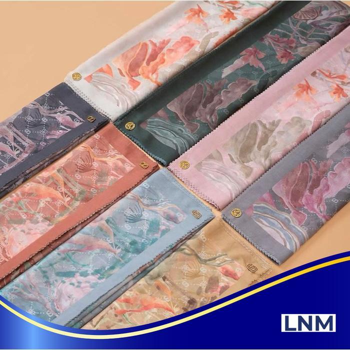 Buttonscarves X Ria Miranda The Xanadu Series - 135x135, Lava