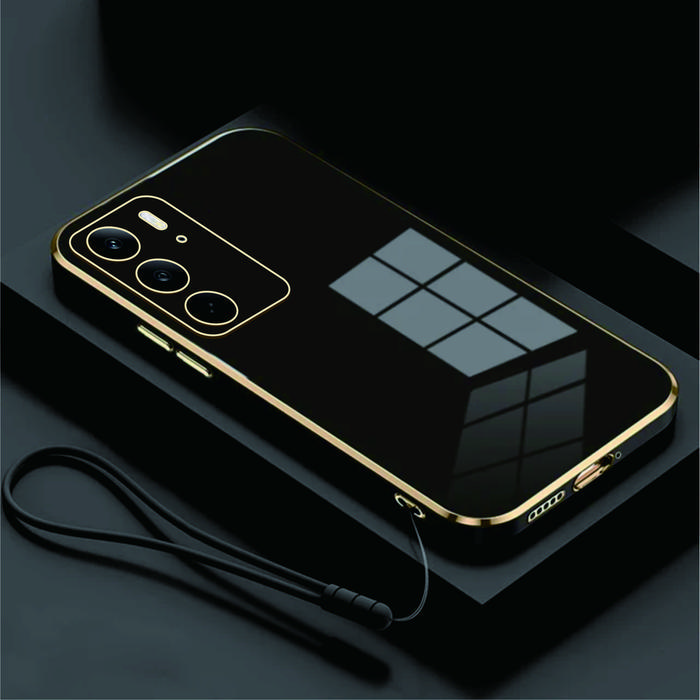 Casing Untuk Hp Realme C75 C75X C71 C73 Plating Tpu Silicont Case Free Lanyard Promo
