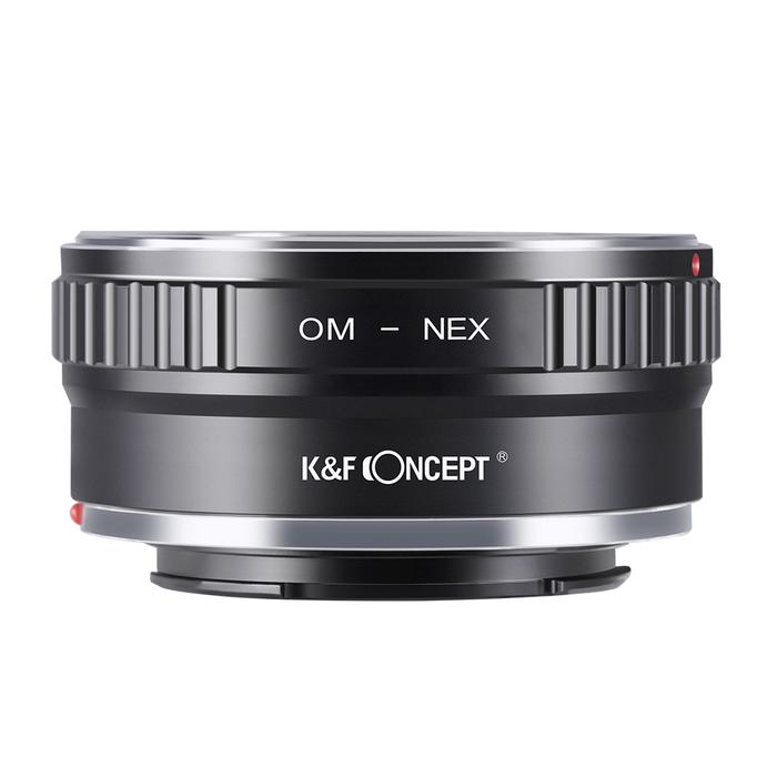 K&F CONCEPT OM-NEX Camera Lens Adapter Ring For Olympus OM Lens to