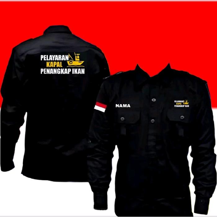 kemeja Bordir pelayaran kapal penangkap ikan kemeja pelayaran kapal penangkap ikan baju pelayaran ka