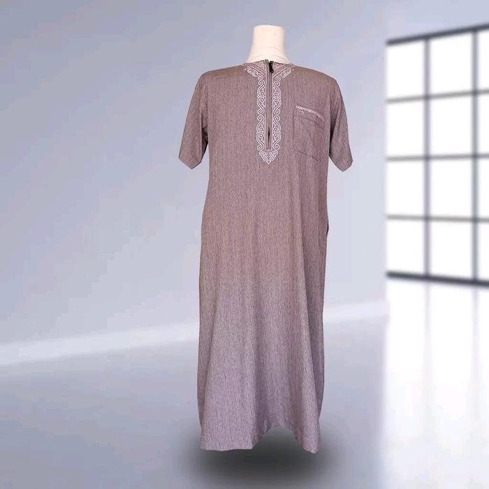 Jubah dewasa lengan pendek  by ilnaaf al kautsar Gamis