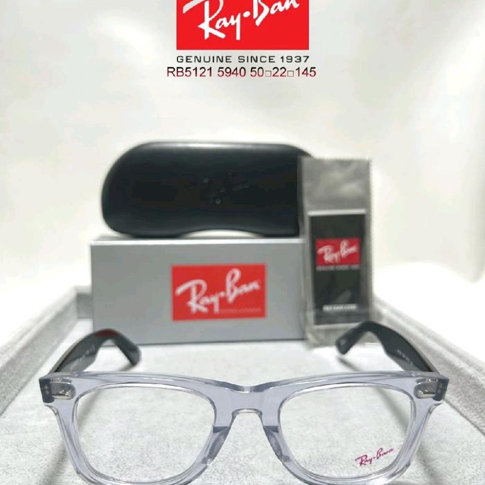 Ray-Ban Kacamata Frame RB5121 5940 50-22-145 Genuin Since 1937 dengan Kualitas Terbaik