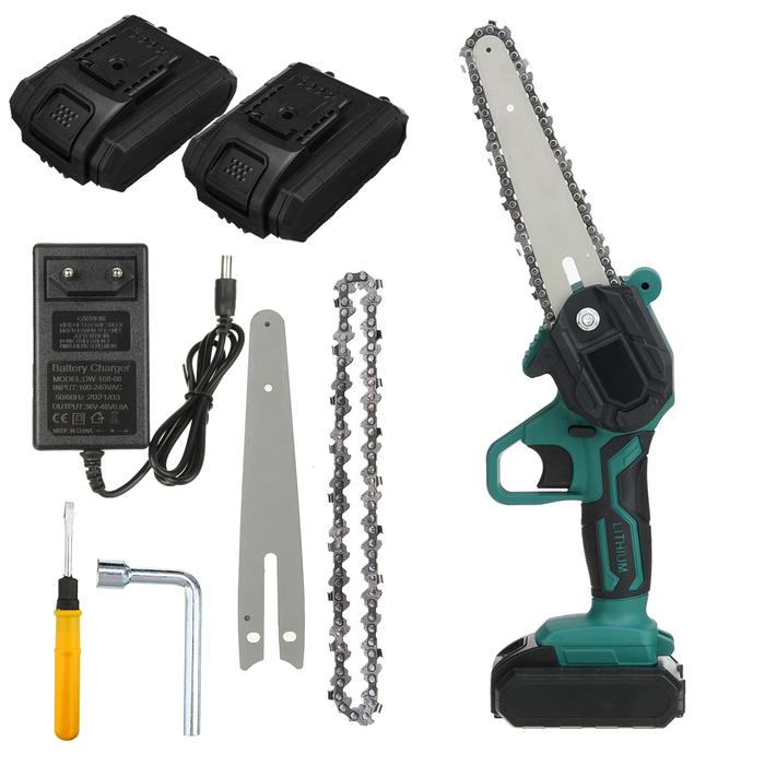21V Electric Chainsaw Rechargeable Portable Mini Pruning Chain Saw
