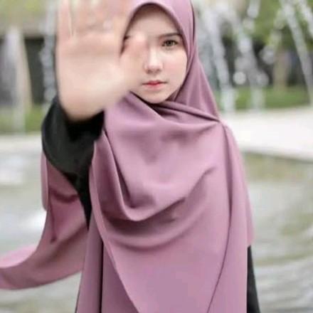 Jilbab segi empat wolfis 150 X 150 Jumbo /  jilbab polos Hitam Maroon Hijau Mustard Coklat Army Abu