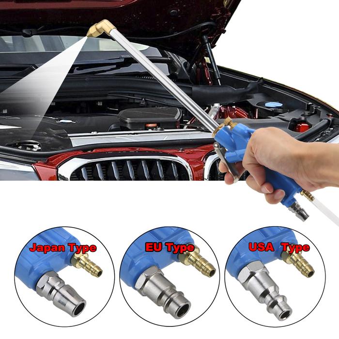 LEEPEE Car Water Cleaning Gun Car Engine Oil Cleaner Tool Engine