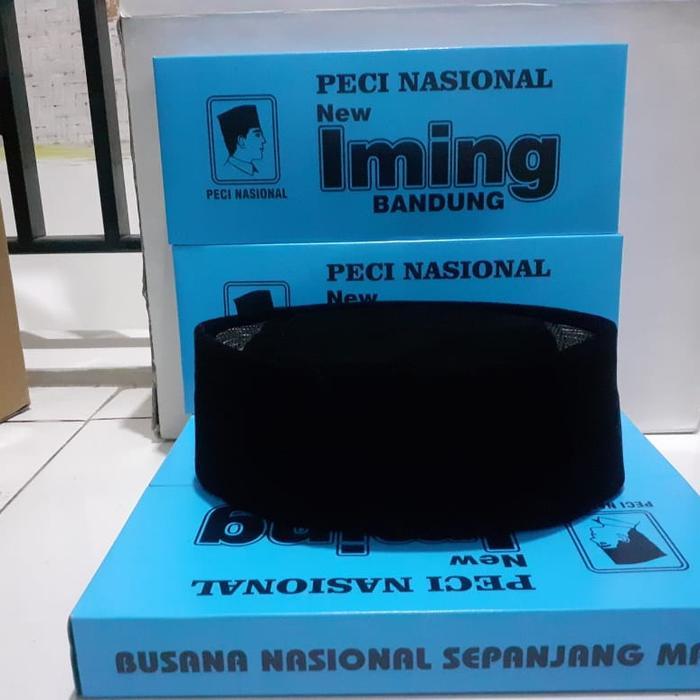 Terbaru Peci Hitam H Iming Bandung Ac