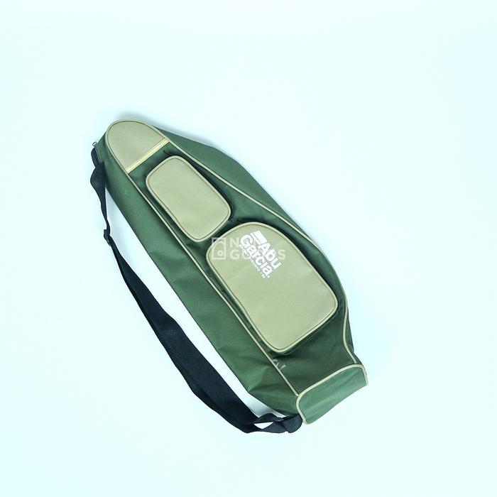 Tas Joran Pancing Slempang Abu Garcia Coklat Muat 2-3 Set Joran Model Slempang - 60 Cm