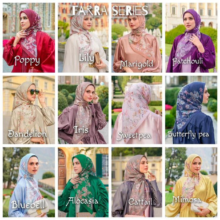 Buttonscarves Farra Voal Square Jilbab