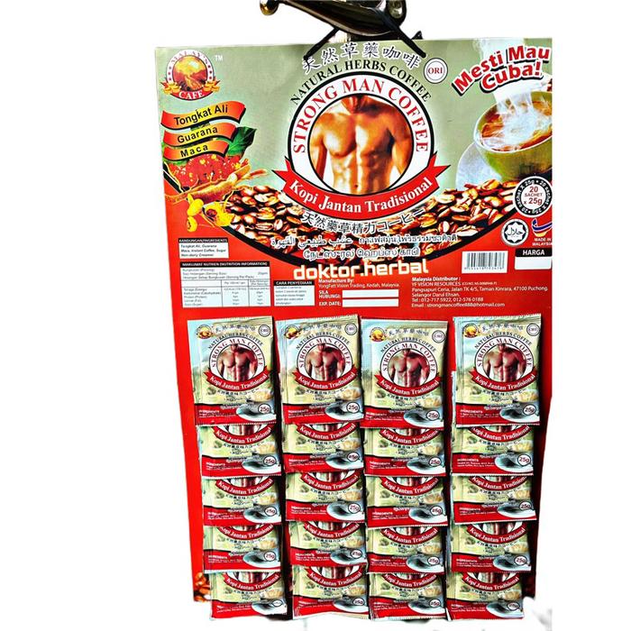 STRONGMAN COFFE 20 SACHET