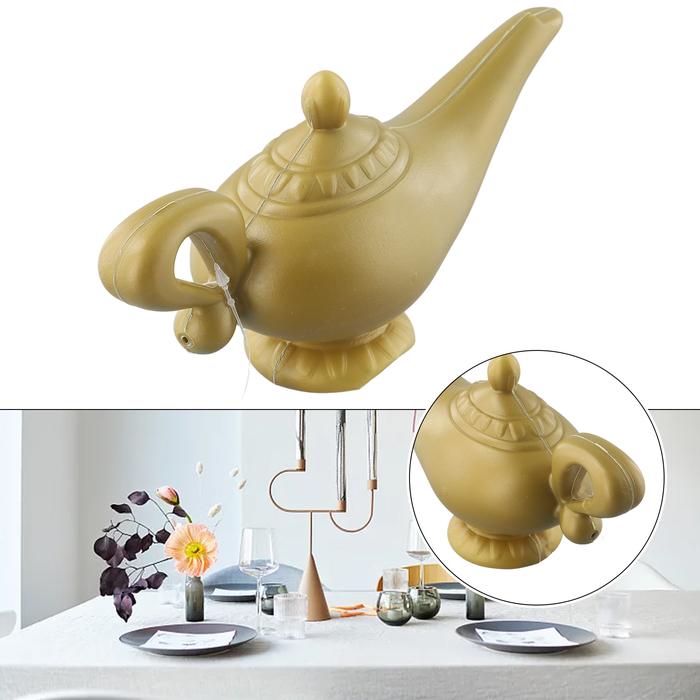 1PC Costume Props Aladin Lamp Jewelry Box Aladdin Lamp Shape 3D