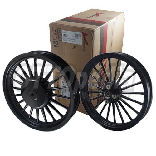 Velg Pelek Racing Tapak Lebar Rossi Turbin Mio sporty Smile J GT Soul 115 Palang 20 Uk 14-185/215