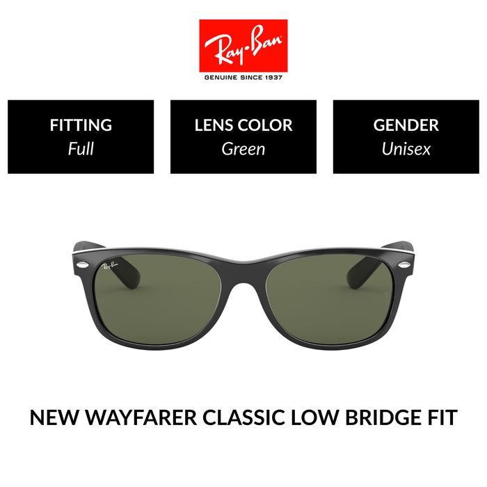 RAY-BAN NEW WAYFARER | RB2132F 901L | Full Fit | Kacamata Hitam | 55mm
