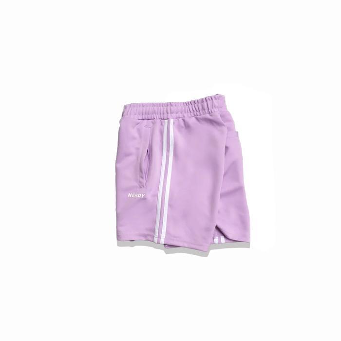 Nerdy NY Track Shorts Purple terlaris