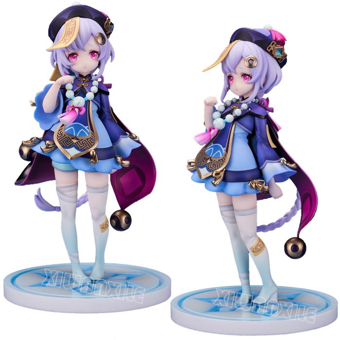 23Cm Genshin Impact Qiqi Figur Anime Genshin Impact Klee Figur Aksi