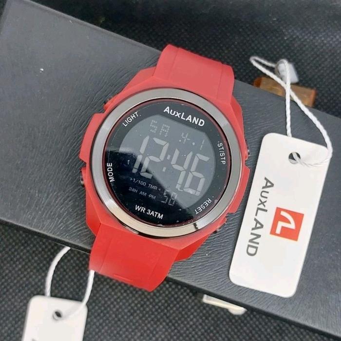 Jam Tangan Anak Pria dan Wanita Auxland Original Digital Water Resist Strap Rubber Fashion Terkini F
