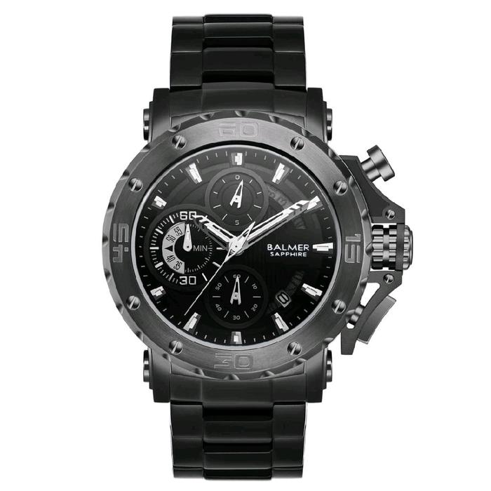 BALMER Jam Tangan Pria Analog B-7975MC - STAINLESS STEEL
