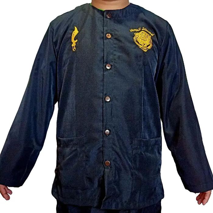 Baju wangsit bordir pria dewasa/ Baju bordir wangsit siliwangi tangan panjang