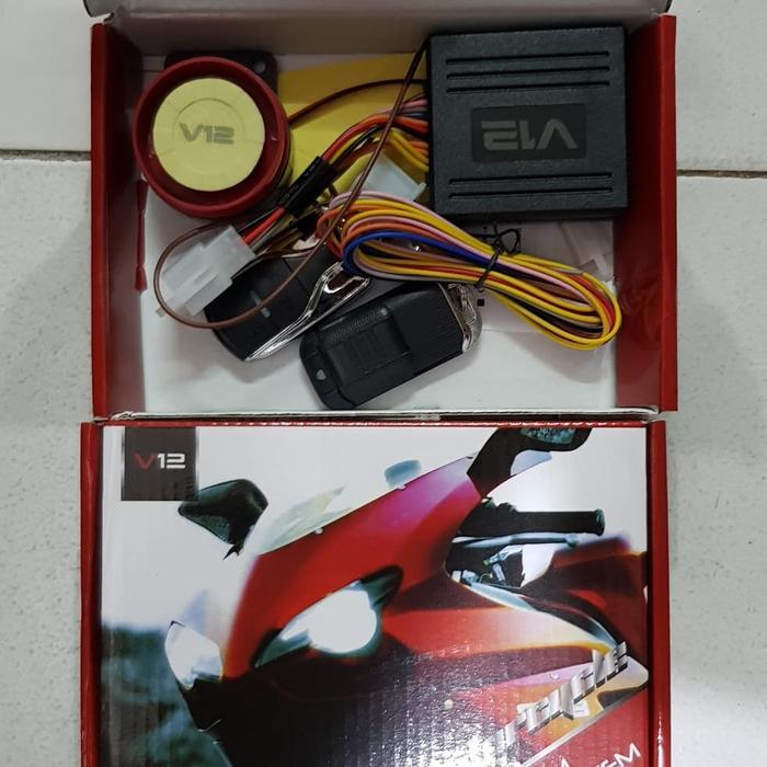 Discount Alarm Motor V12 + Remote Pabrikan Vinyx