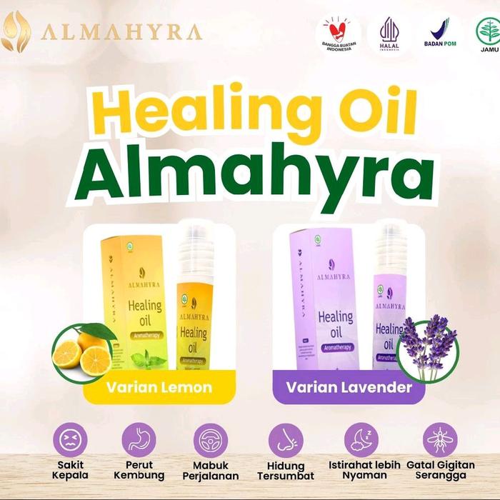 Almahyra Healing Oil Almahyra 10ml Minyak Herbal Alami untuk Perjalanan