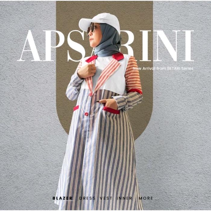 APSARINI BLEZER DRESS VEST - BY GEGGO woman