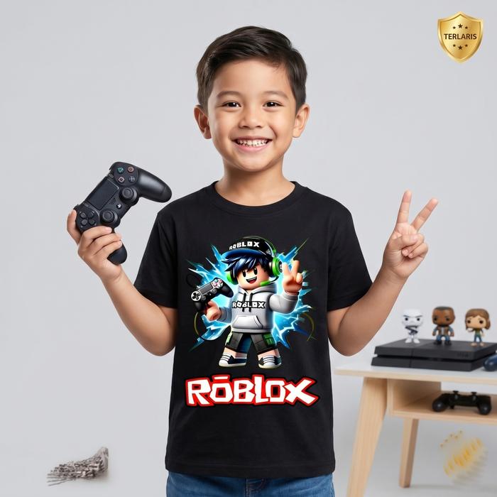 Kaos Anak Roblox Original Squad Roblox Terviral Anak Game Roblox