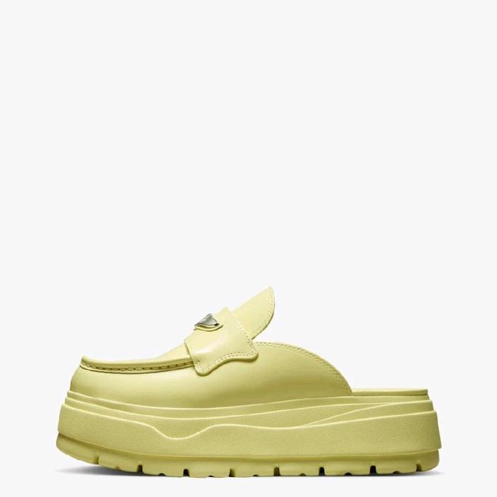 Sepatu Sandal Nike Air Jordan Mule Luminous Green Women Original